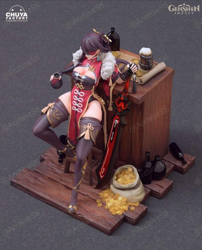 原神 北斗(Beidou) 3D打印图纸